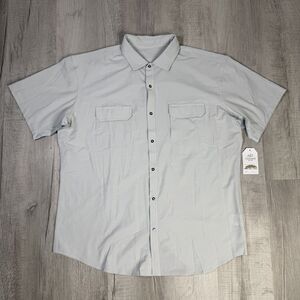 NWT Two Doves Rio Ultimate Outdoor Blend Short Sleeve Shirt Mens 2XL XXL Tan R